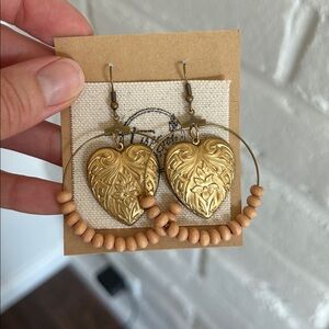 Handcrafted Earrings Set of 3